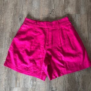 A New Day Pink Bermudas Lightweight Shorts Size -4